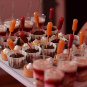 Plateau mini desserts